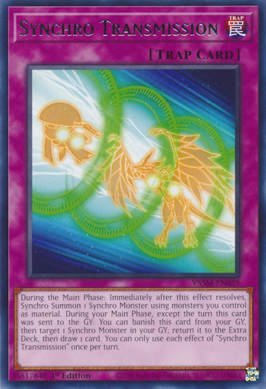 Synchro Transmission [VASM-EN029] Rare | Black Swamp Games