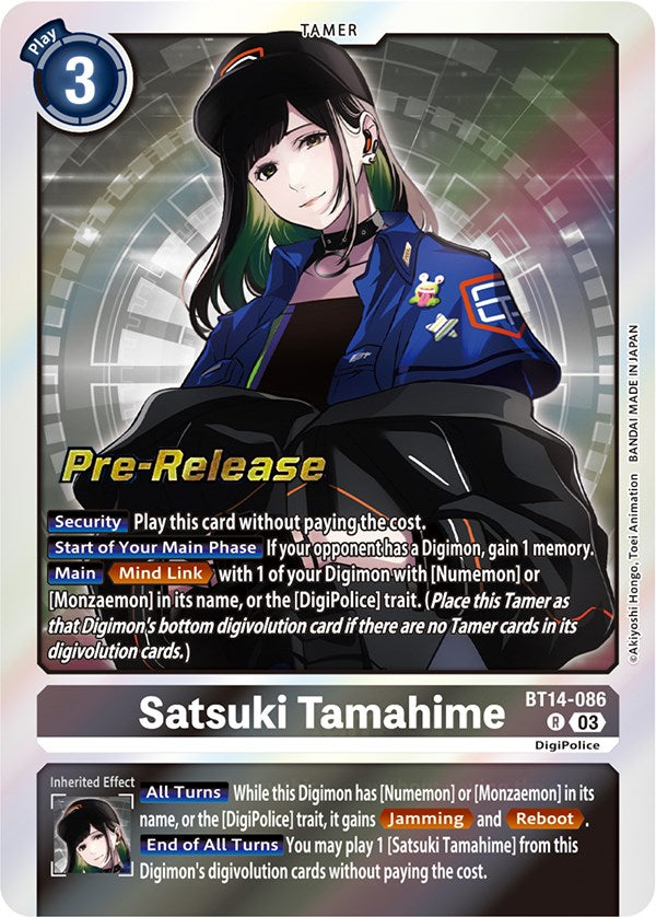 Satsuki Tamahime [BT14-086] [Blast Ace Pre-Release Cards] | Black Swamp Games