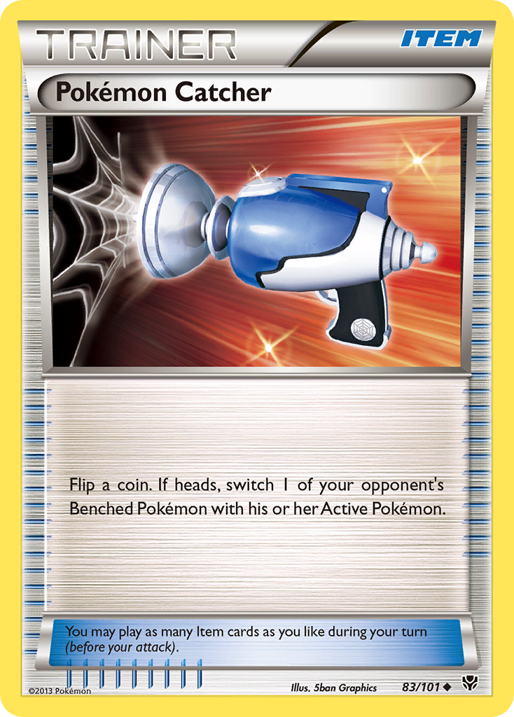 Pokemon Catcher (83/101) [Black & White: Plasma Blast] | Black Swamp Games