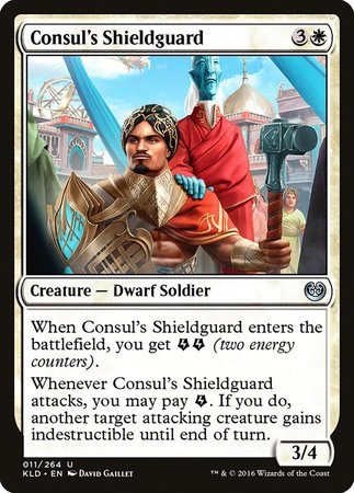 Consul's Shieldguard [Kaladesh] | Black Swamp Games