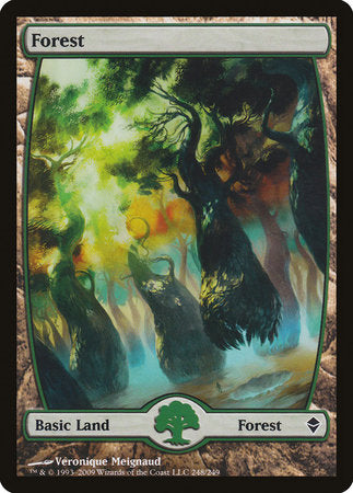 Forest (248) - Full Art [Zendikar] | Black Swamp Games