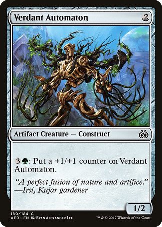 Verdant Automaton [Aether Revolt] | Black Swamp Games