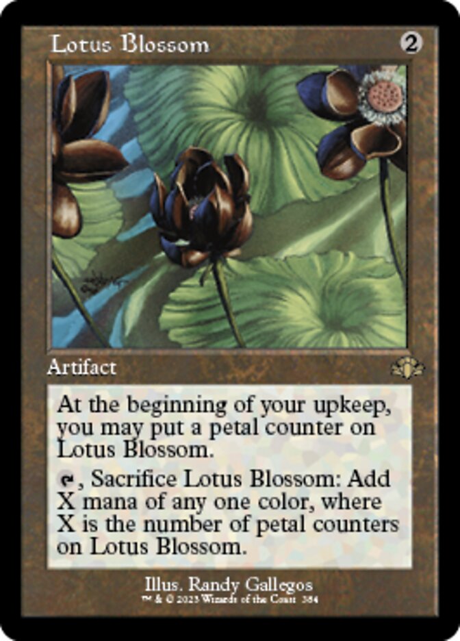 Lotus Blossom (Retro) [Dominaria Remastered] | Black Swamp Games