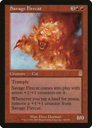 Savage Firecat [Odyssey] | Black Swamp Games