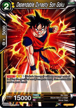 Dependable Dynasty Son Goku [BT4-078] | Black Swamp Games