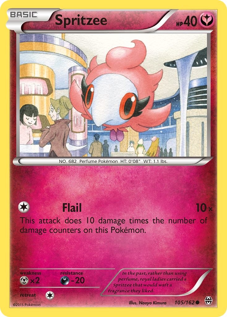 Spritzee (105/162) [XY: BREAKthrough] | Black Swamp Games