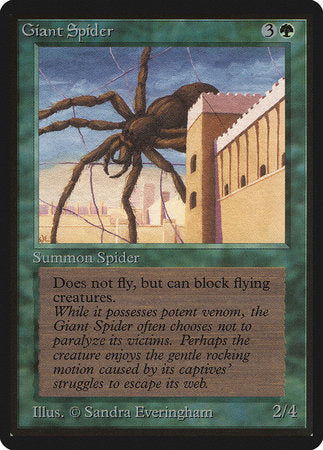 Giant Spider [Limited Edition Beta] | Black Swamp Games