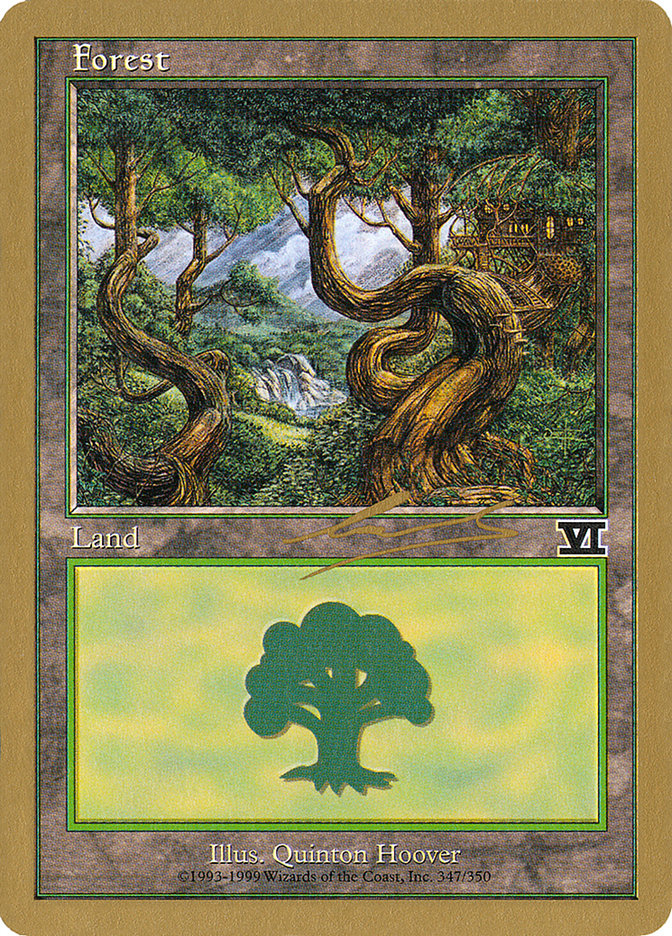 Forest (nl347) (Nicolas Labarre) [World Championship Decks 2000] | Black Swamp Games