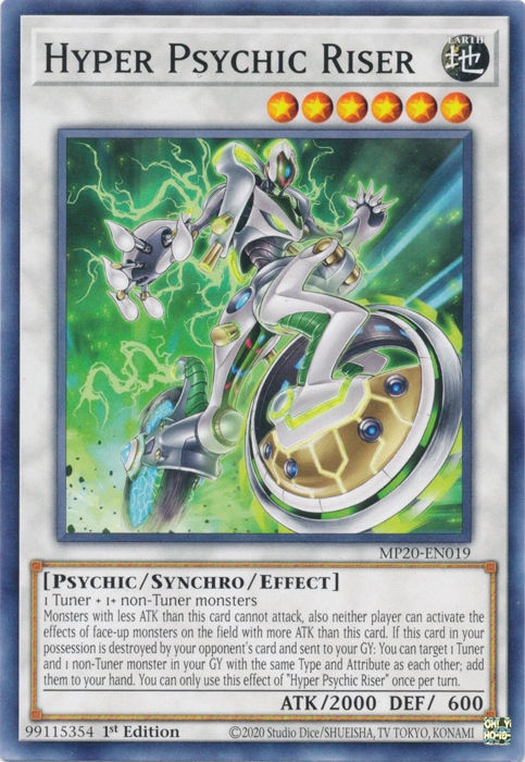 Hyper Psychic Riser [MP20-EN019] Common | Black Swamp Games