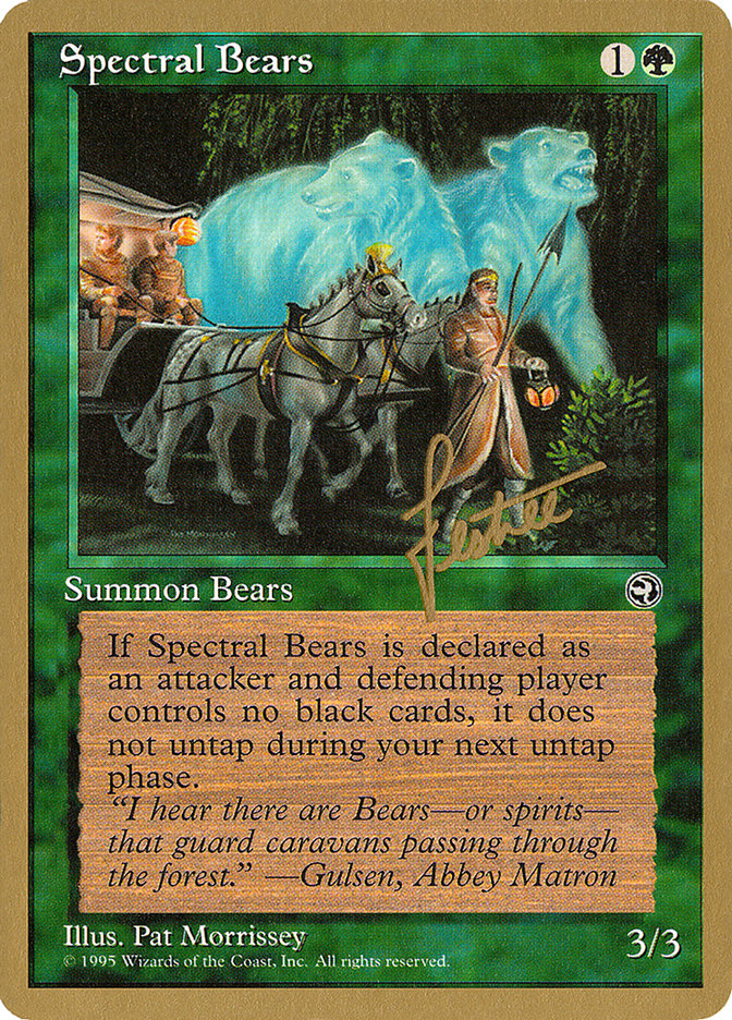 Spectral Bears (Bertrand Lestree) [Pro Tour Collector Set] | Black Swamp Games