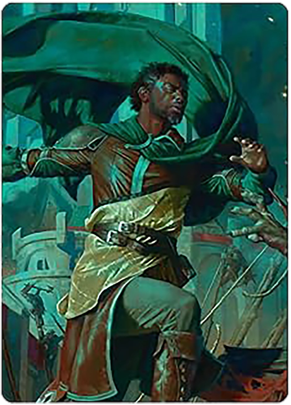 Aragorn, Hornburg Hero Art Card [The Lord of the Rings: Tales of Middle-earth Art Series] | Black Swamp Games