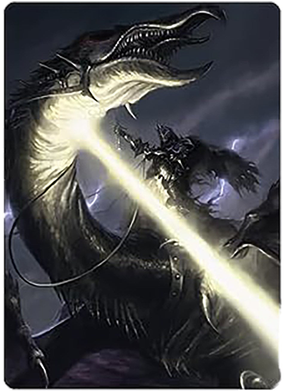 Olorin's Searing Light Art Card [The Lord of the Rings: Tales of Middle-earth Art Series] | Black Swamp Games