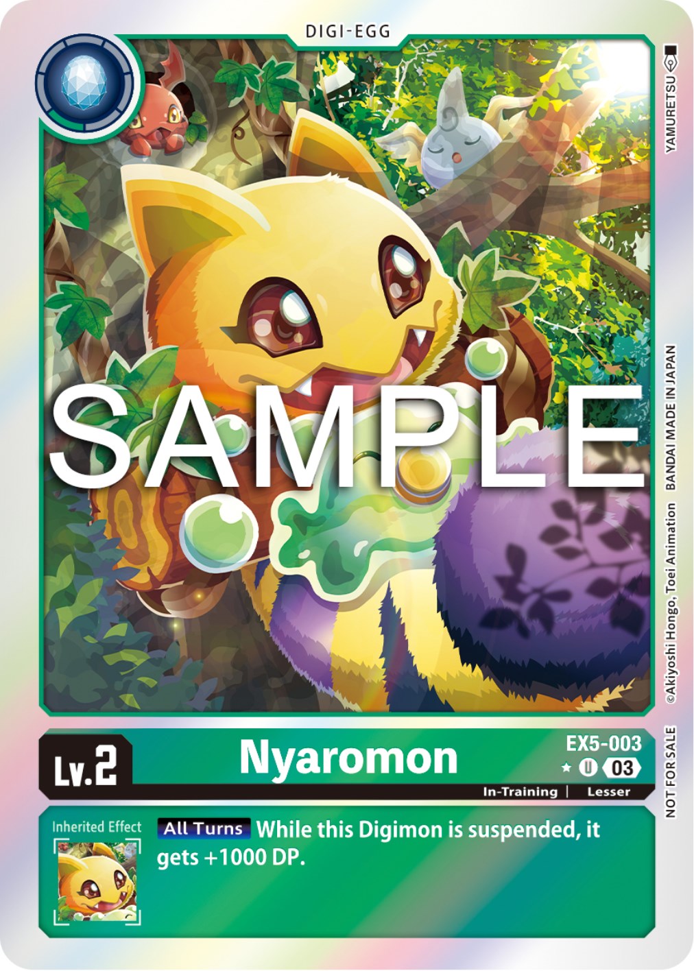 Nyaromon [EX5-003] (Animal Colosseum Box Promotion Pack) [Animal Colosseum] | Black Swamp Games