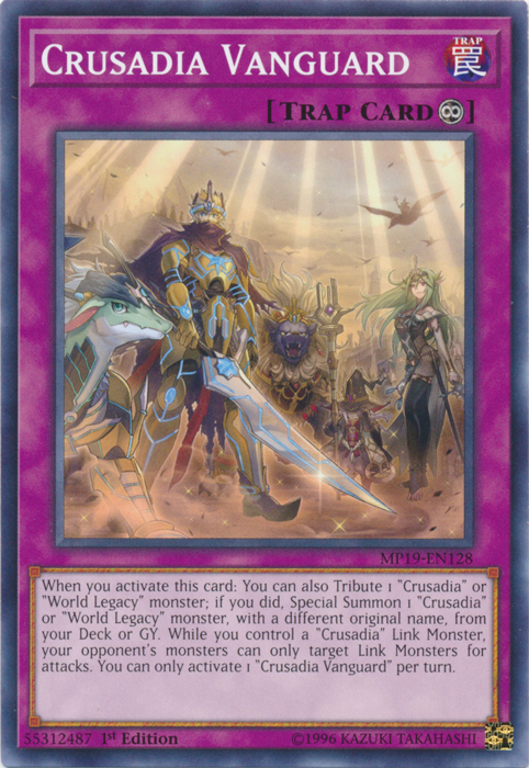 Crusadia Vanguard [MP19-EN128] Common | Black Swamp Games