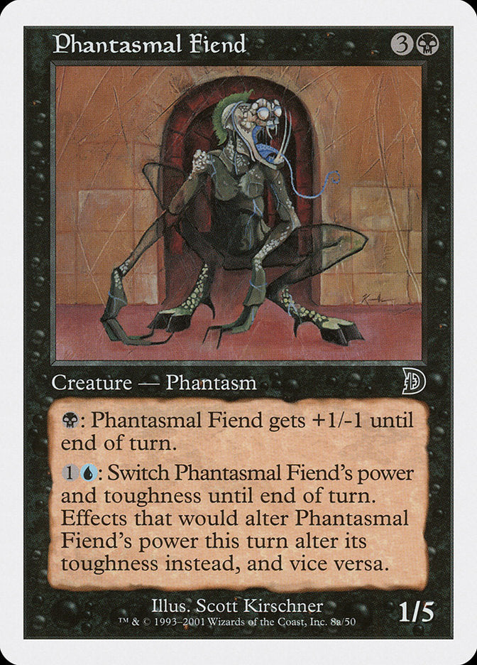 Phantasmal Fiend (Standing) [Deckmasters] | Black Swamp Games