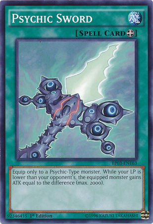 Psychic Sword [BP03-EN163] Common | Black Swamp Games