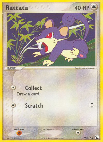 Rattata (77/112) [EX: FireRed & LeafGreen] | Black Swamp Games