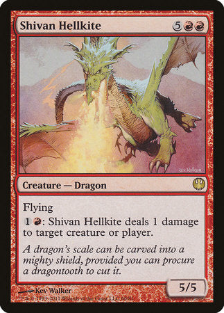Shivan Hellkite [Duel Decks: Knights vs. Dragons] | Black Swamp Games