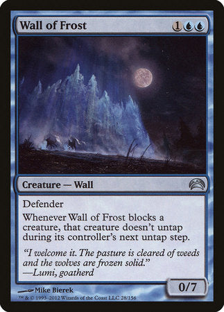 Wall of Frost [Planechase 2012] | Black Swamp Games