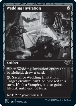 Wedding Invitation [Innistrad: Double Feature] | Black Swamp Games