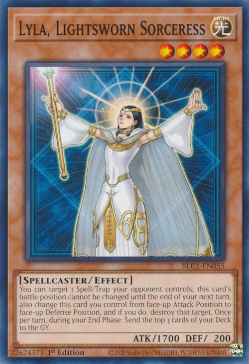 Lyla, Lightsworn Sorceress [BLC1-EN055] Common | Black Swamp Games
