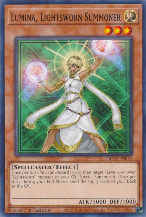 Lumina, Lightsworn Summoner [BLC1-EN057] Common | Black Swamp Games