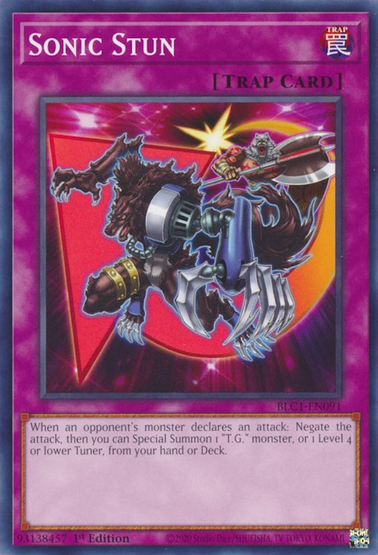 Sonic Stun [BLC1-EN091] Common | Black Swamp Games