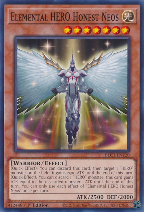 Elemental HERO Honest Neos [BLC1-EN120] Common | Black Swamp Games