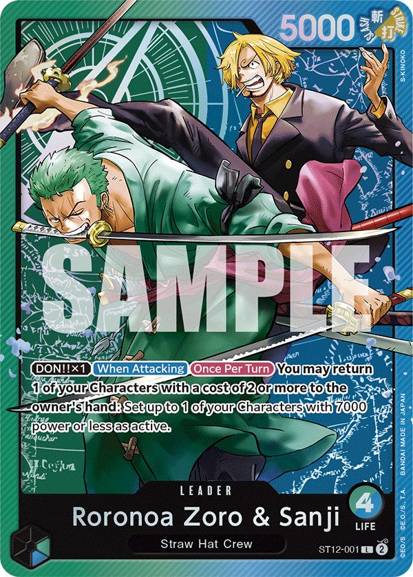 Roronoa Zoro & Sanji [Starter Deck: Zoro and Sanji] | Black Swamp Games