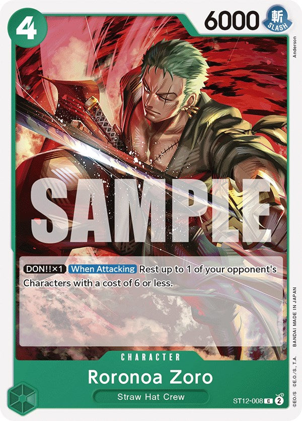 Roronoa Zoro [Starter Deck: Zoro and Sanji] | Black Swamp Games