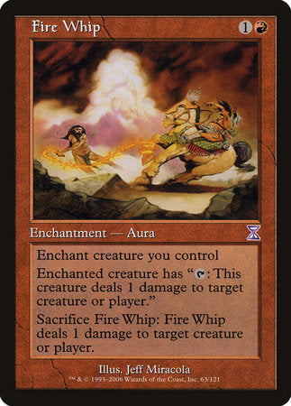 Fire Whip [Time Spiral Timeshifted] | Black Swamp Games