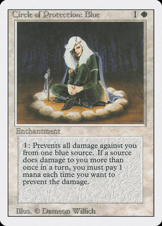 Circle of Protection: Blue [Revised Edition] | Black Swamp Games