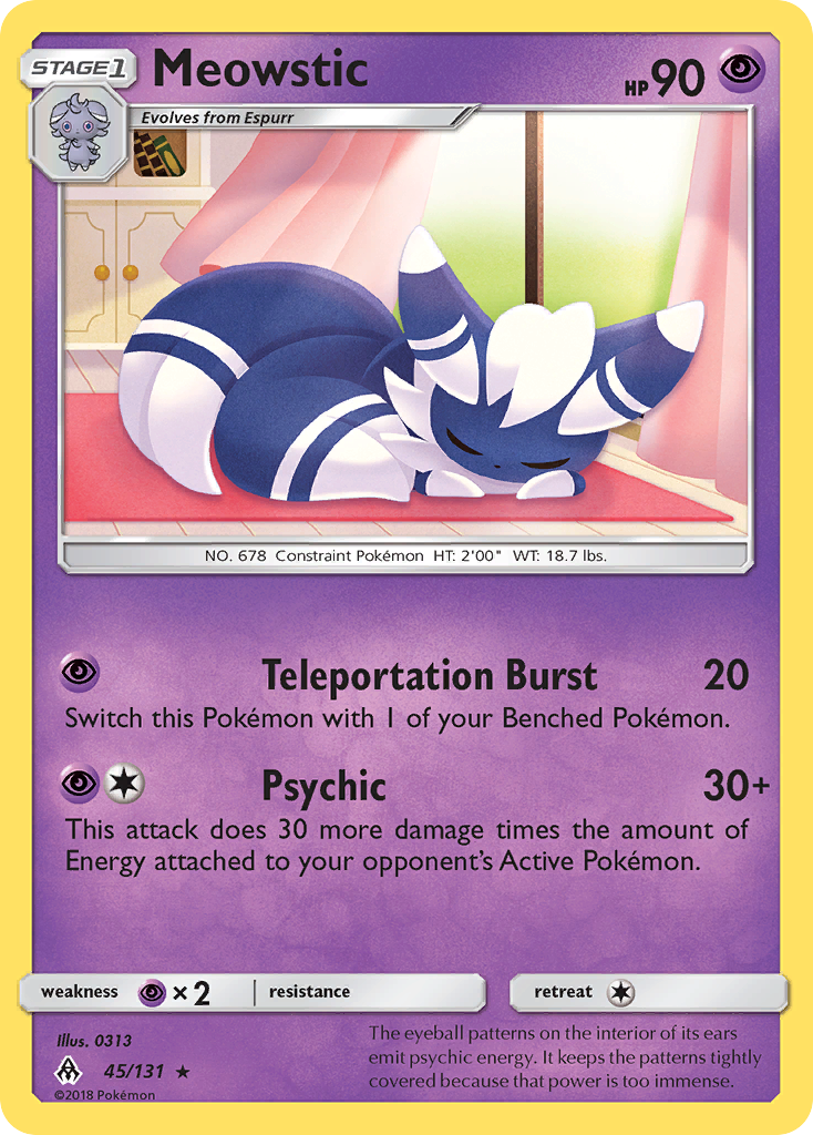 Meowstic (45/131) [Sun & Moon: Forbidden Light] | Black Swamp Games