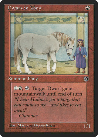 Dwarven Pony [Homelands] | Black Swamp Games