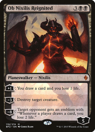 Ob Nixilis Reignited [Battle for Zendikar] | Black Swamp Games