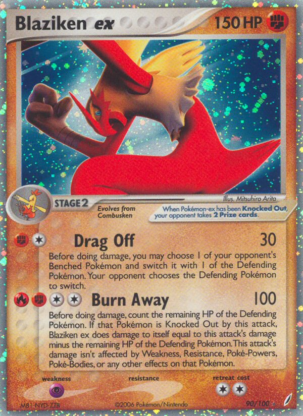 Blaziken ex (90/100) [EX: Crystal Guardians] | Black Swamp Games