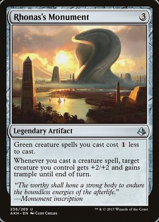 Rhonas's Monument [Amonkhet] | Black Swamp Games