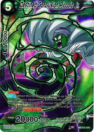 Destined Conclusion Piccolo Jr. (SPR) [TB2-039] | Black Swamp Games