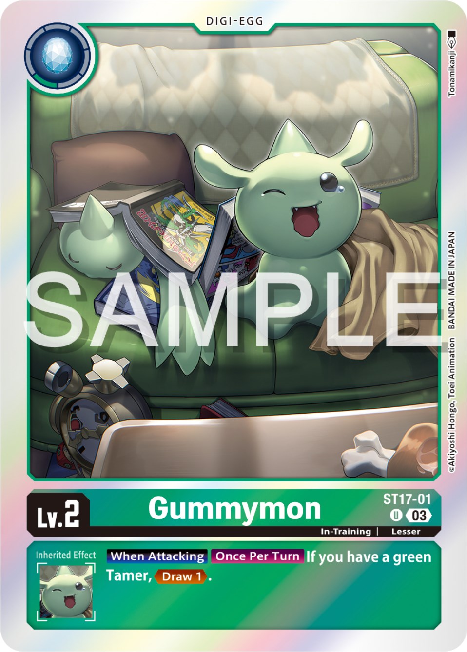 Gummymon [ST17-01] [Starter Deck: Double Typhoon Advanced Deck Set] | Black Swamp Games