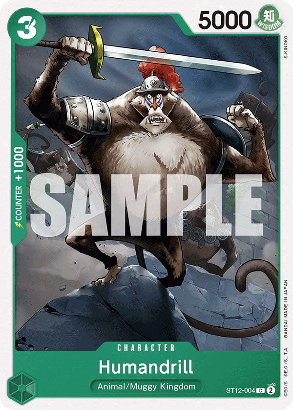 Humandrill [Starter Deck: Zoro and Sanji] | Black Swamp Games