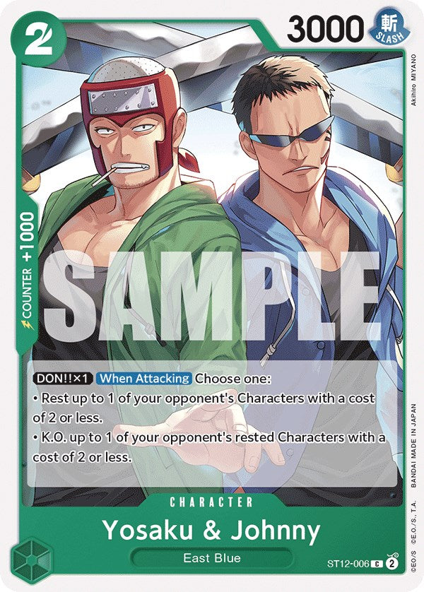 Yosaku & Johnny [Starter Deck: Zoro and Sanji] | Black Swamp Games