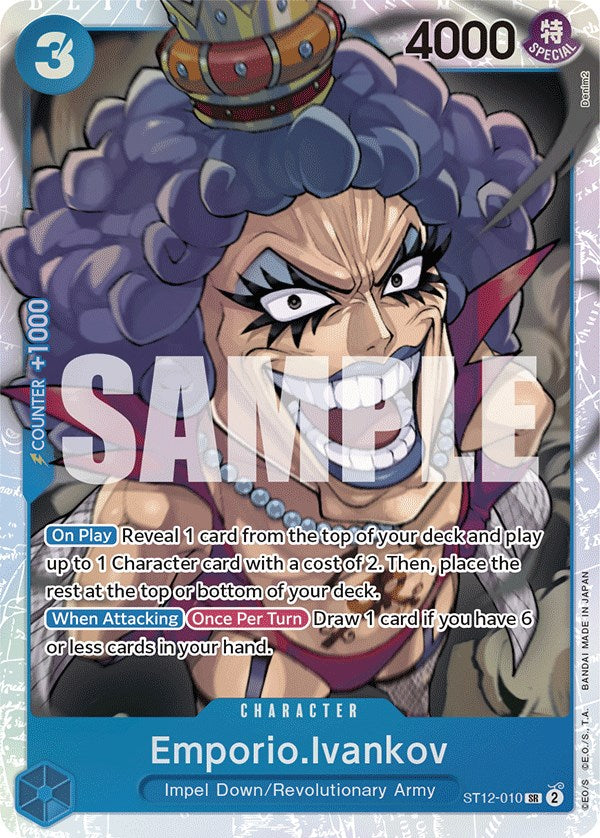 Emporio.Ivankov [Starter Deck: Zoro and Sanji] | Black Swamp Games