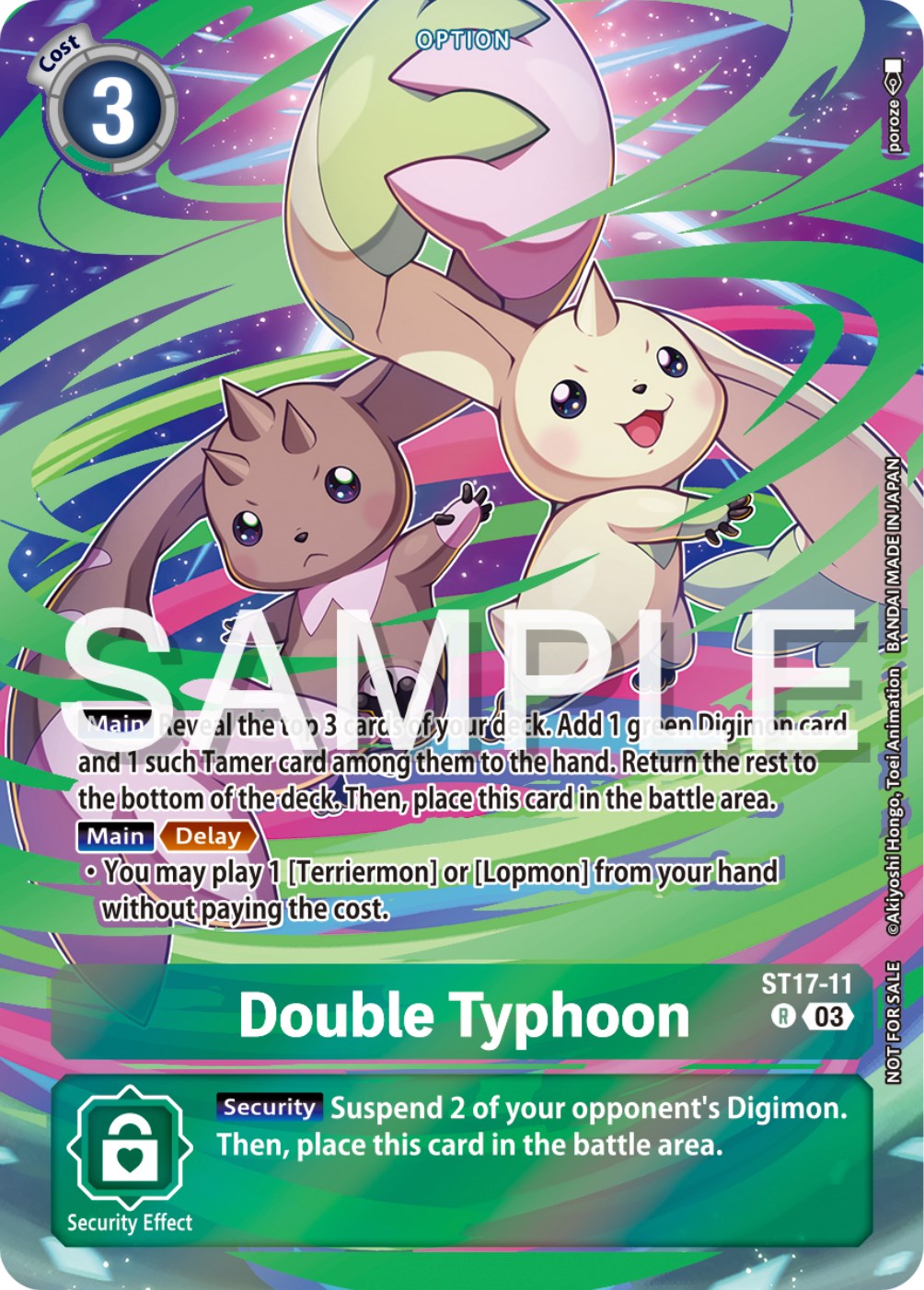 Double Typhoon [ST17-11] (Spring Break Event 2024) [Starter Deck: Double Typhoon Advanced Deck Set Promos] | Black Swamp Games