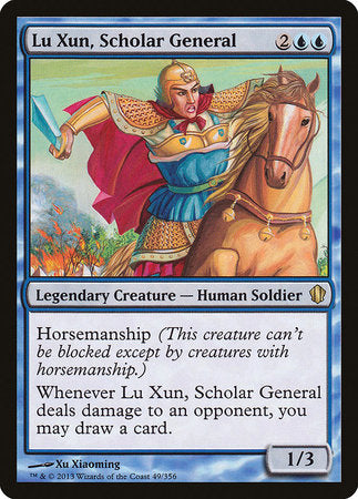 Lu Xun, Scholar General [Commander 2013] | Black Swamp Games