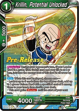 Krillin, Potential Unlocked (BT10-070) [Rise of the Unison Warrior Prerelease Promos] | Black Swamp Games