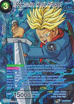 SS2 Trunks, Heroic Prospect (P-219) [Collector's Selection Vol. 2] | Black Swamp Games