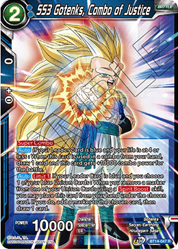 SS3 Gotenks, Combo of Justice (BT14-047) [Cross Spirits] | Black Swamp Games