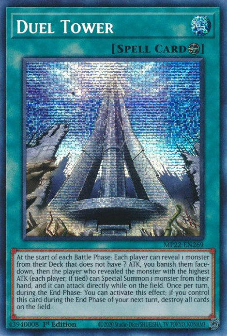 Duel Tower [MP22-EN269] Prismatic Secret Rare | Black Swamp Games