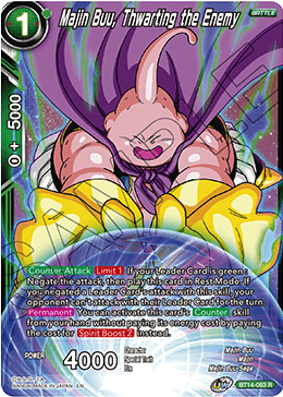 Majin Buu, Thwarting the Enemy (BT14-083) [Cross Spirits] | Black Swamp Games