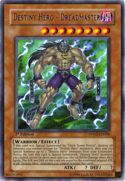 Destiny Hero - Dreadmaster [DP05-EN004] Rare | Black Swamp Games